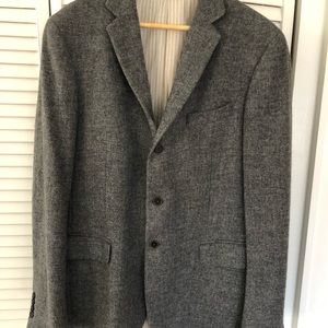 Nubby wool John Varvatos mens blazer